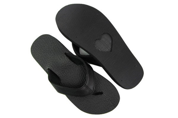 Black Flip-Flops for Women