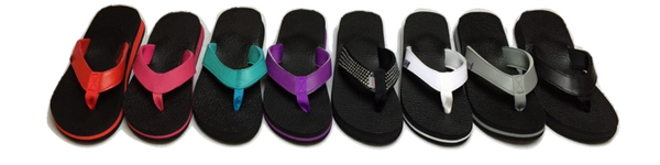 Shllale Flip Flops for Women Casual Yoga-Mat Thong Sandals With
