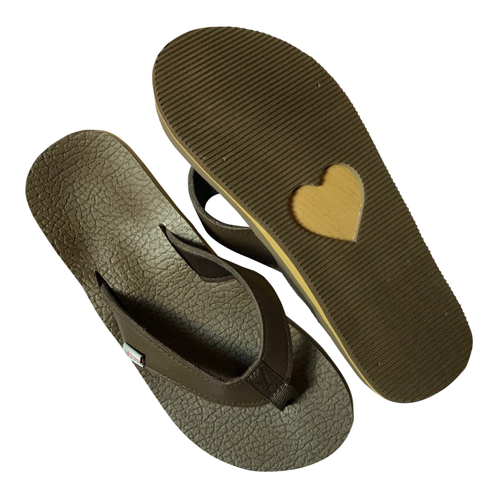 Sanuk - Womens Flip Flops - Yoga Mat (7 M US, Brown): : Fashion